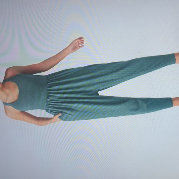 HALARA Pants - MEDIUM     HALARA BACKLESS TWISTED U NECK EASY PEEZY HAREM JUMPSUIT